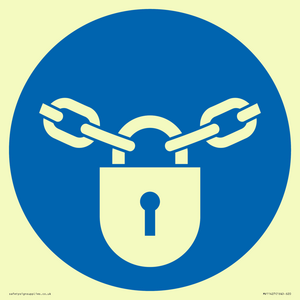 Mandatory: Keep locked